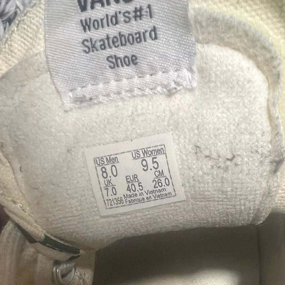 Vans checkered canvas sneakers - Picture 4 of 4